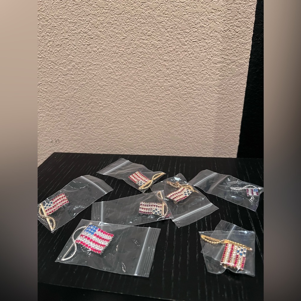 Flag pins